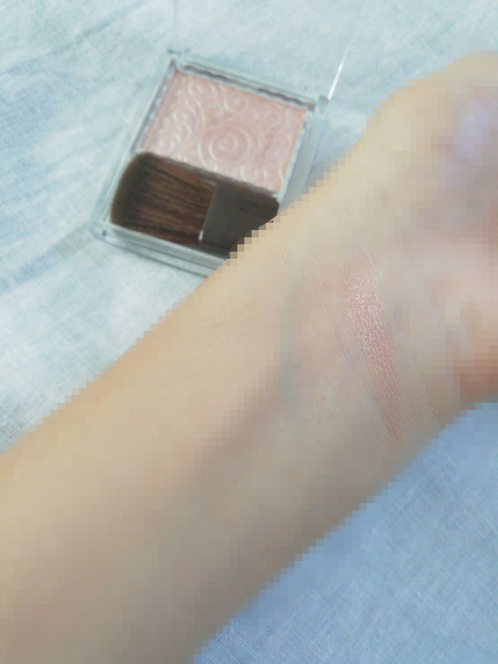 パールグロウハイライト/CEZANNE/パウダーハイライトを使ったクチコミ(4枚目)