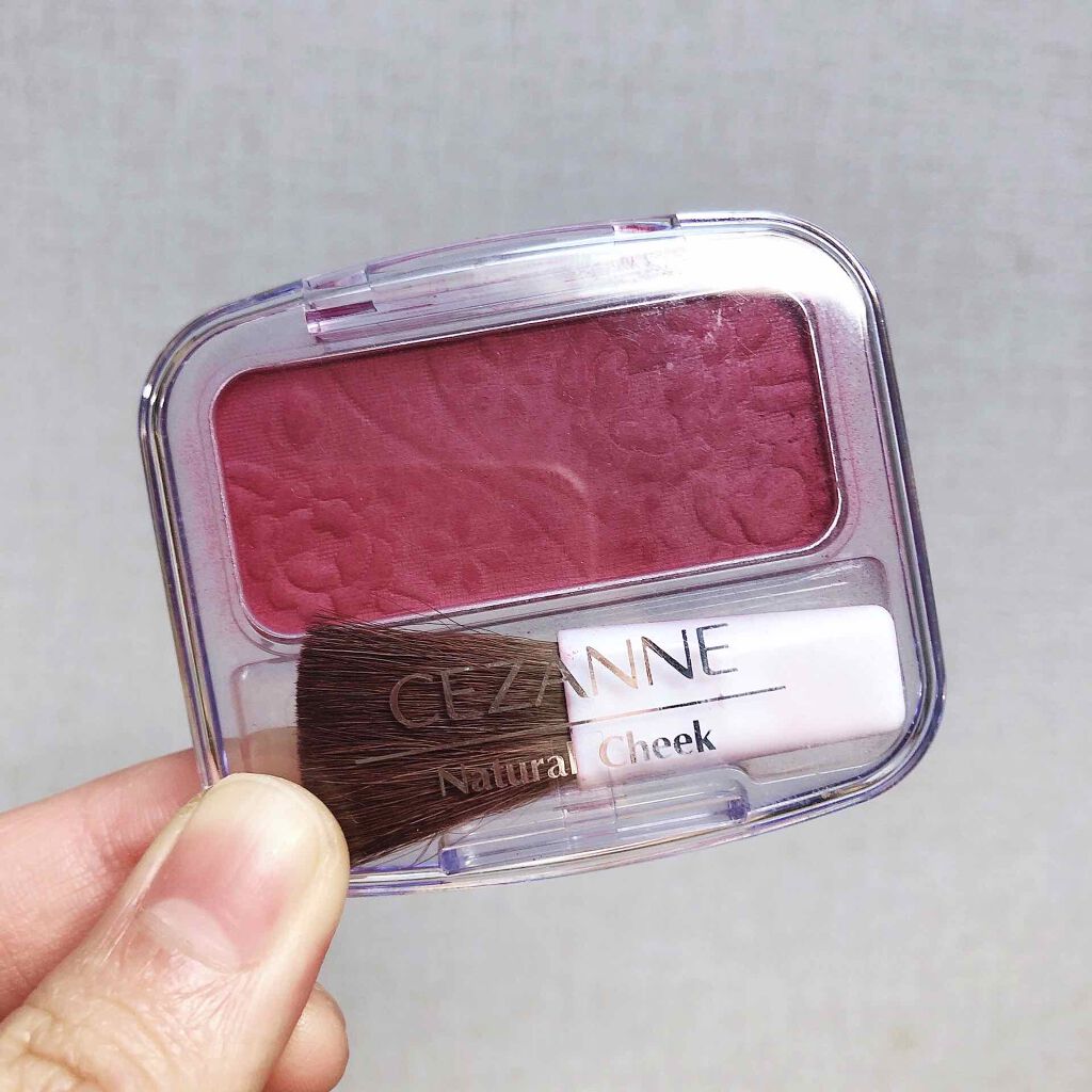 ナチュラル チークN/CEZANNE/パウダーチークを使ったクチコミ（2枚目）