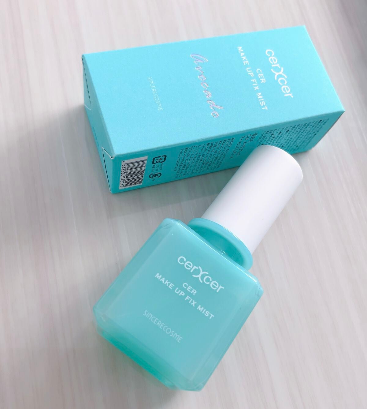メイクアップフィックスミスト/cerXcer/フィックスミストを使ったクチコミ(2枚目)