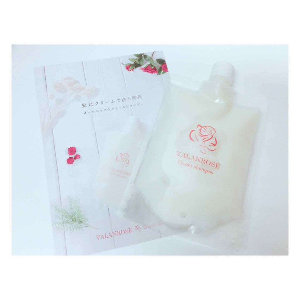 クリームシャンプー/VALANROSE/市販シャンプーを使ったクチコミ（1枚目）