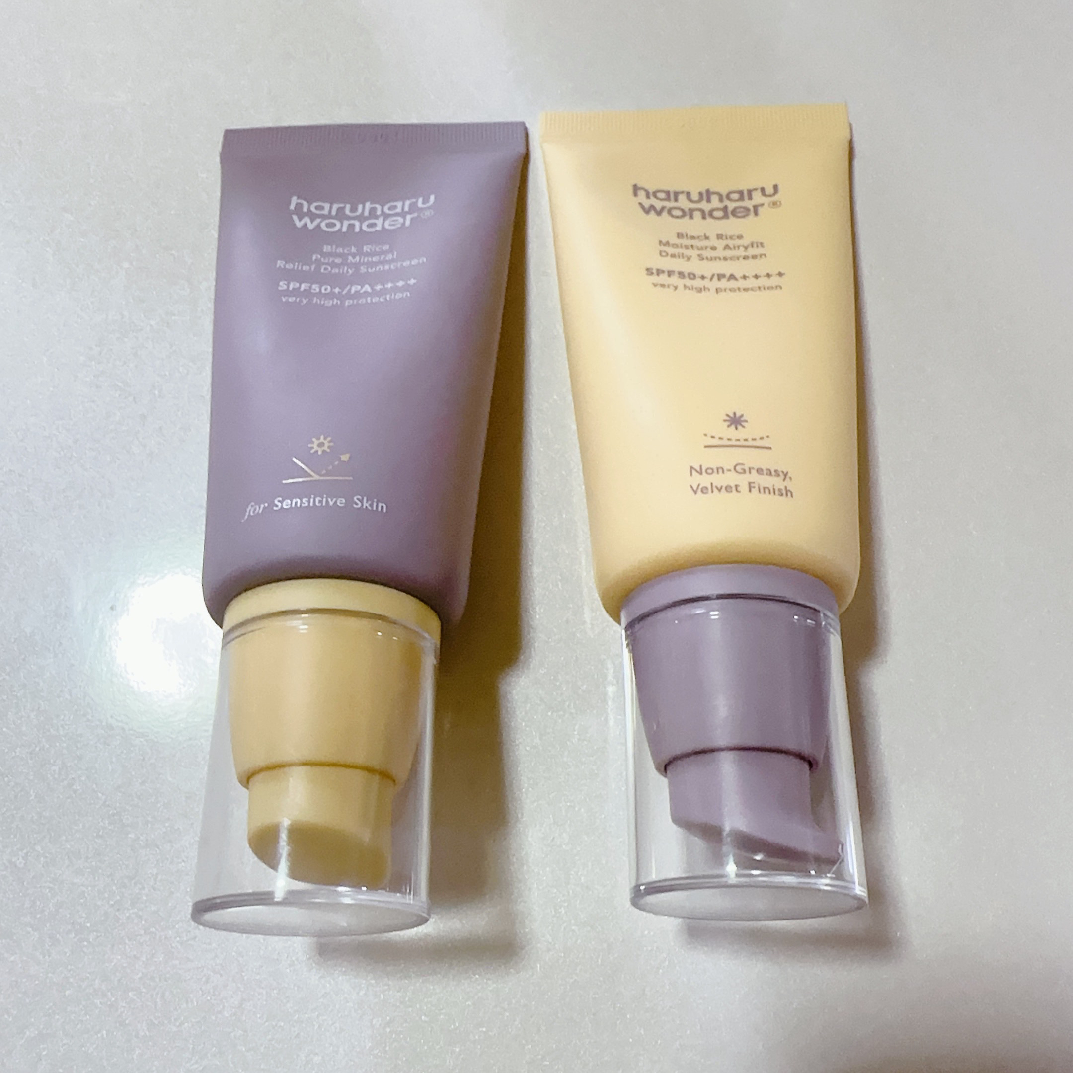 ブラックライス ピュア ミネラル リリーフ デイリー サンスクリーン/haruharu wonder/日焼け止めクリームを使ったクチコミ（2枚目）