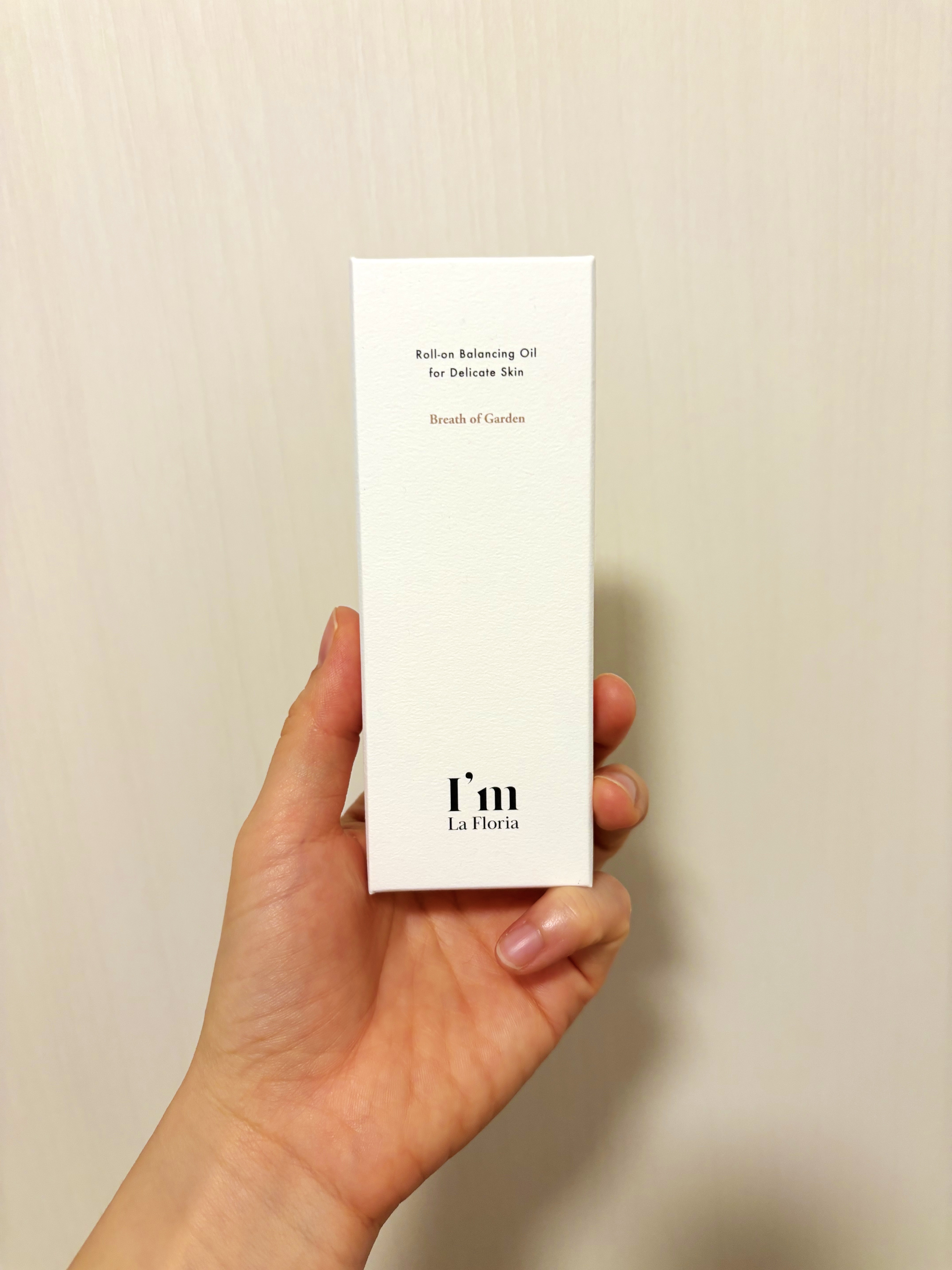 ロールオンバランシングオイル  ブレスオブガーデンの香り/I'm La Floria（アイム ラ フロリア）/ボディオイルを使ったクチコミ（2枚目）