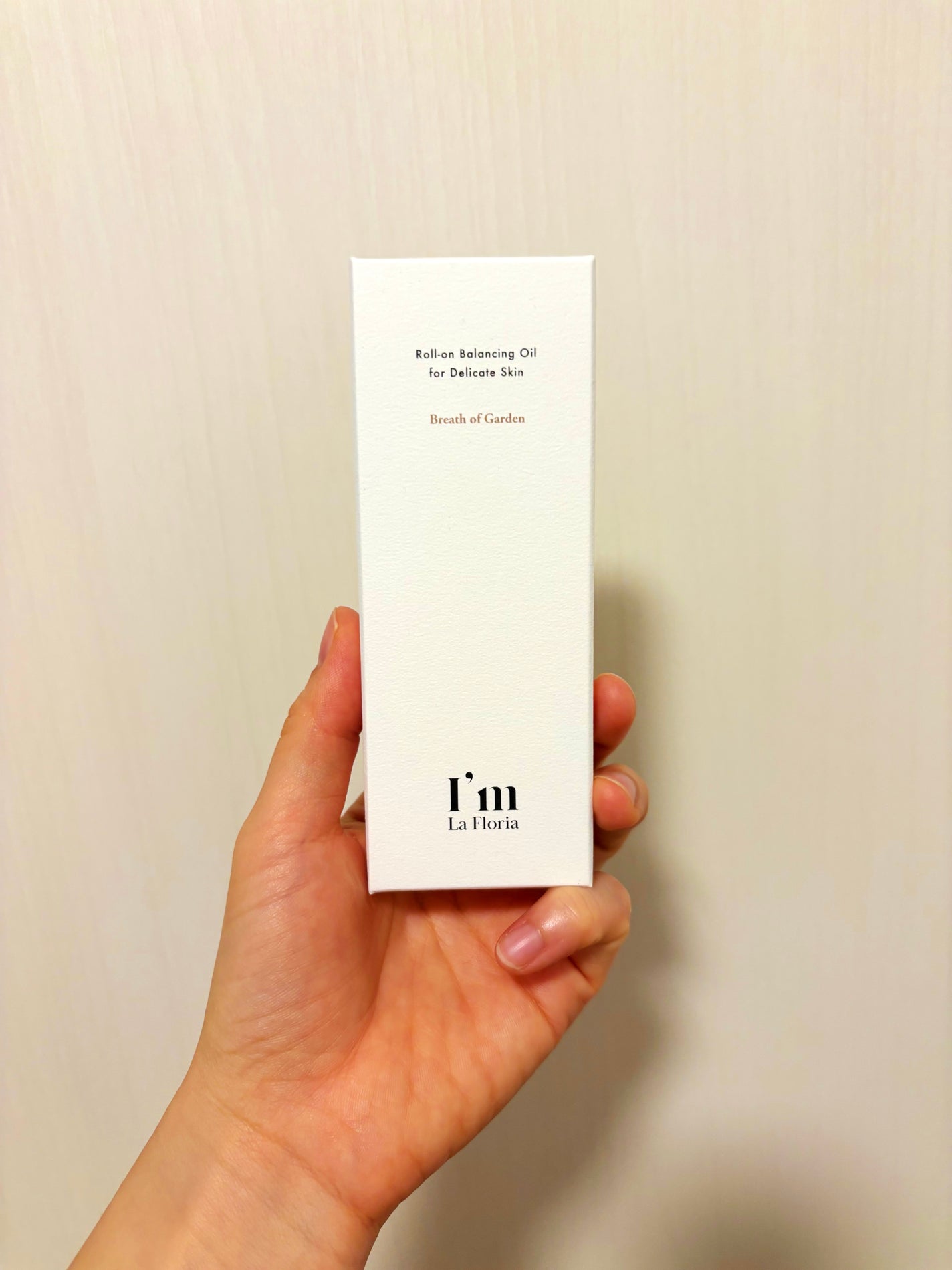 ロールオンバランシングオイル ブレスオブガーデンの香り/I'm La Floria(アイム ラ フロリア)/ボディオイルを使ったクチコミ(2枚目)