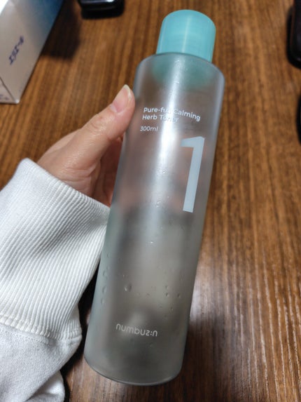 1番 青草たっぷり93%整肌トナー/numbuzin/化粧水を使ったクチコミ(1枚目)