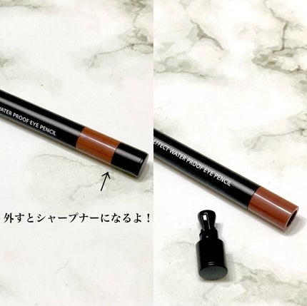 ウォータープルーフペンシルアイライナー/SISTER ANN/ペンシルアイライナーを使ったクチコミ(5枚目)