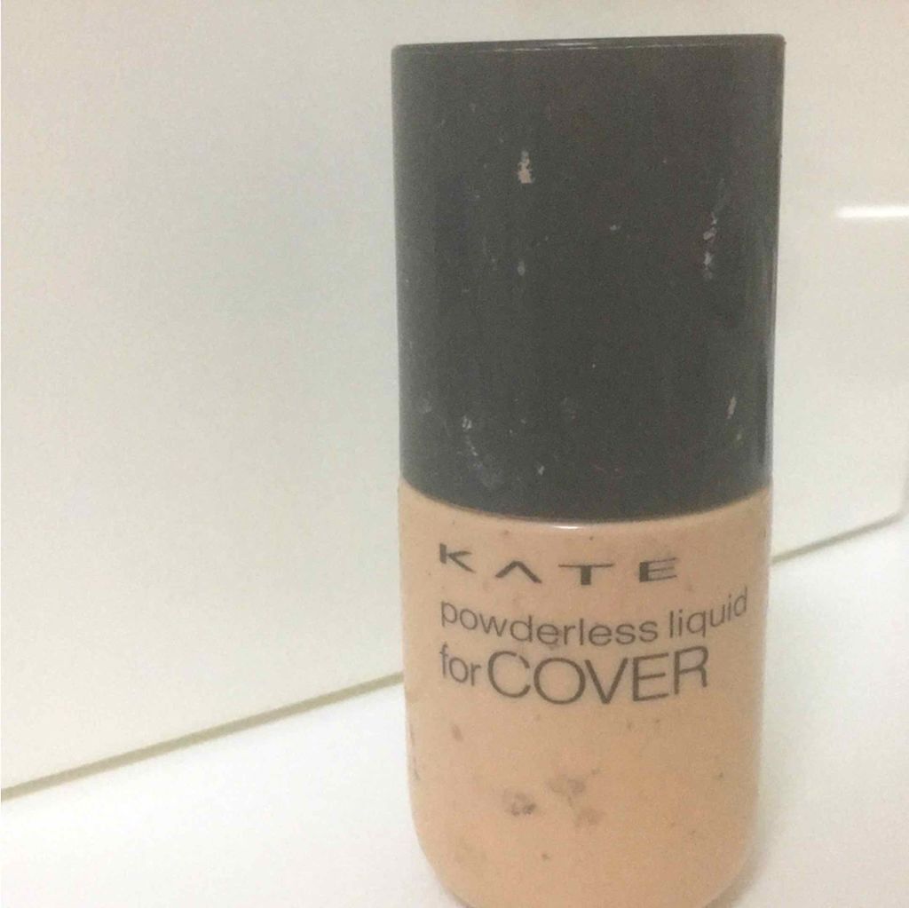 パウダレスリキッド/KATE/リキッドファンデーションを使ったクチコミ（1枚目）