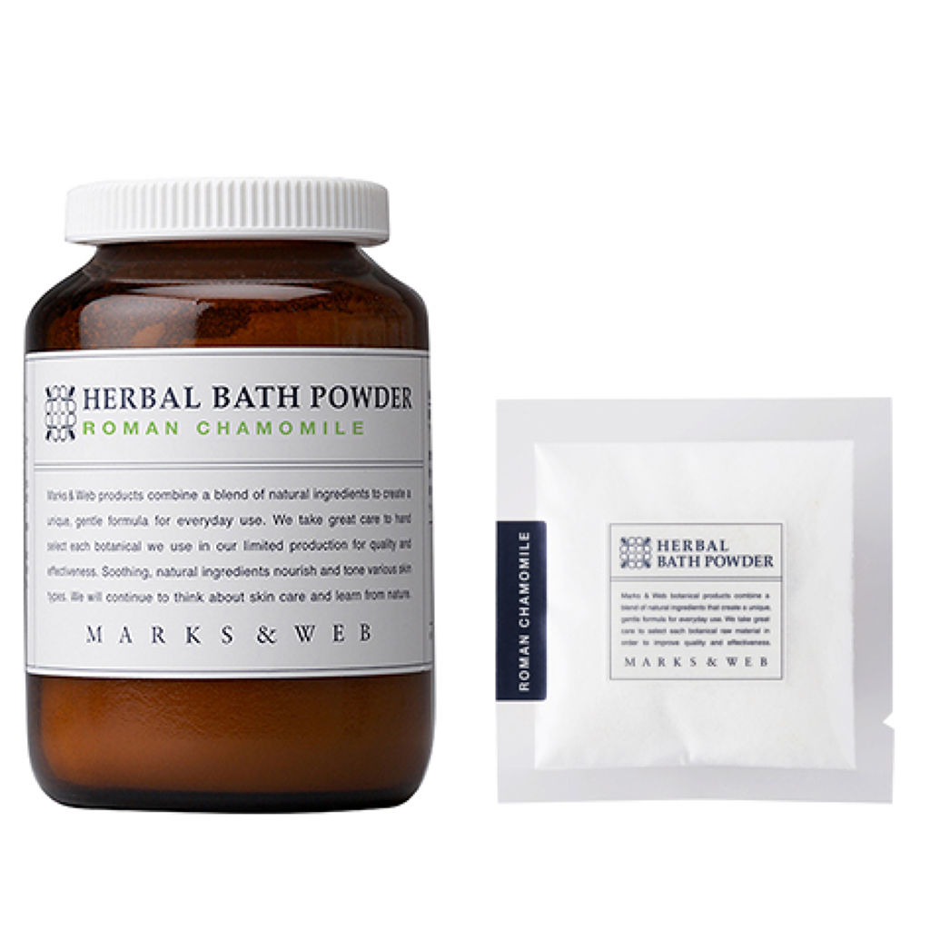 MARKS&WEB ハーバルバスパウダー カモミール