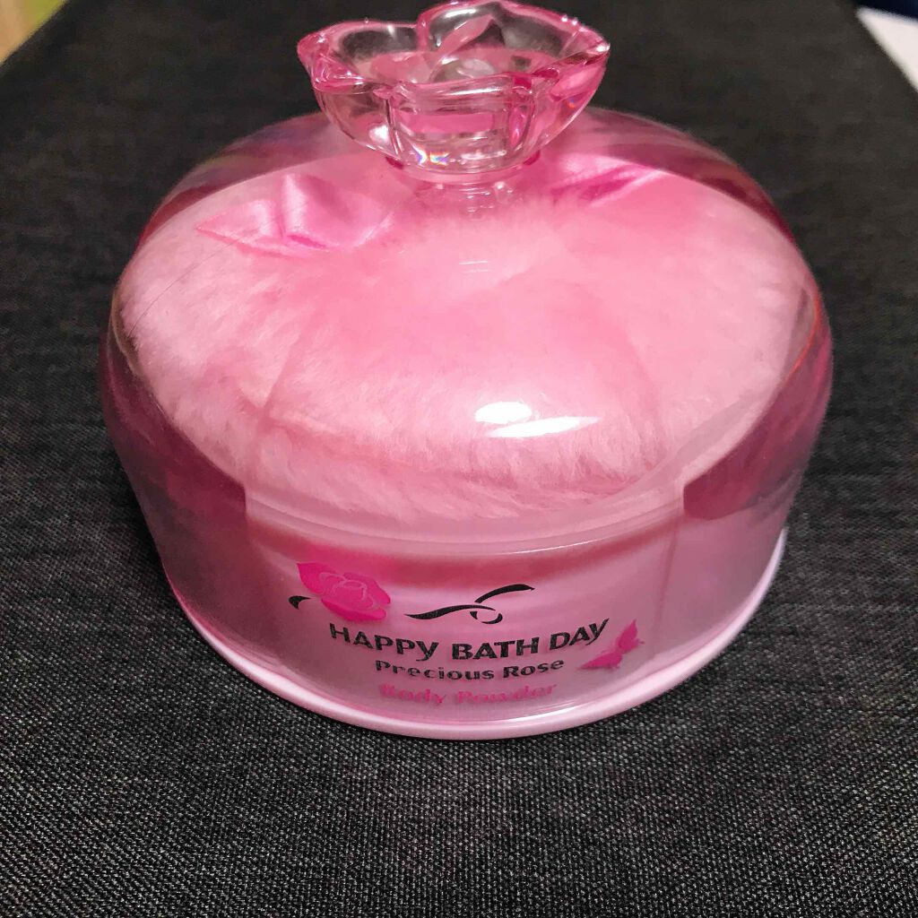 プレシャスローズボディパウダーN/ハッピーバスデイ プレシャスローズ/ボディパウダーを使ったクチコミ（1枚目）