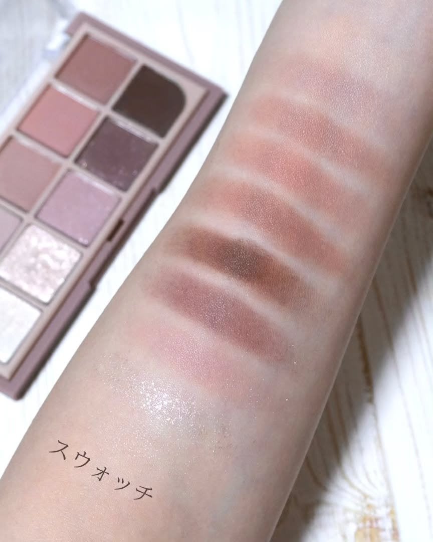 MDショールモーメント アイシャドウパレット/mude/アイシャドウパレットを使ったクチコミ(7枚目)