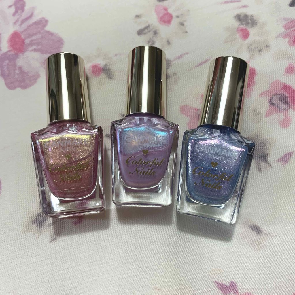 カラフルネイルズ/キャンメイク/マニキュアを使ったクチコミ(1枚目)