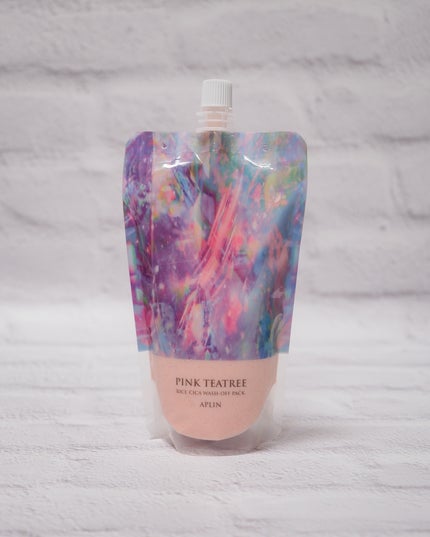 ピンクティーツリーライスシカウォッシュオフパック/APLIN/洗い流すパック・マスクを使ったクチコミ(1枚目)