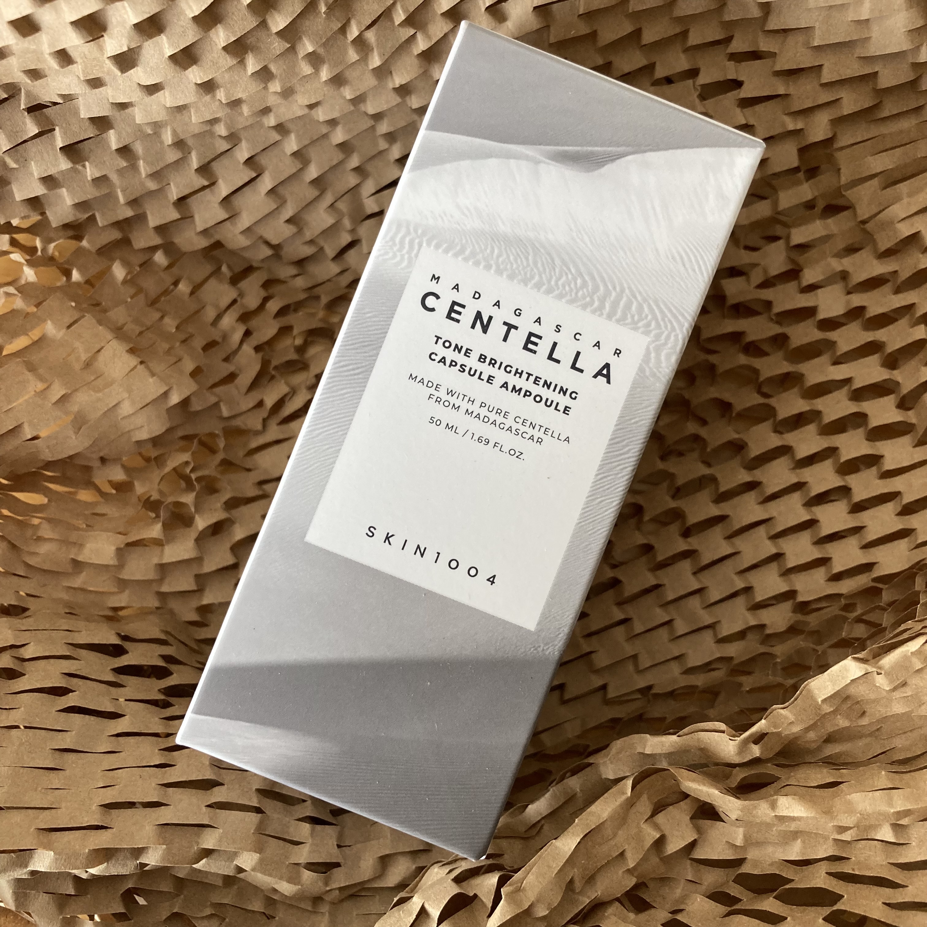 トーンブライトニング カプセルアンプル/SKIN1004/美容液を使ったクチコミ（1枚目）