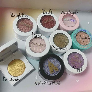 Super Shock Shadow/ColourPop/パウダーアイシャドウを使ったクチコミ（2枚目）