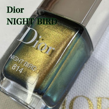 ディオール ヴェルニ＜バーズ オブ ア フェザー＞ 814 ナイト バード/Dior/マニキュアを使ったクチコミ（1枚目）