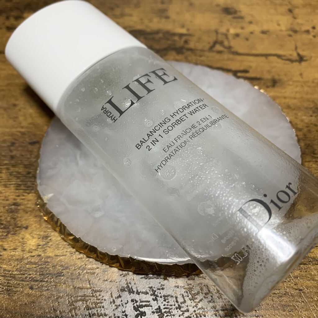 ライフ バランシング ソルベ ウォーター/Dior/化粧水を使ったクチコミ（1枚目）