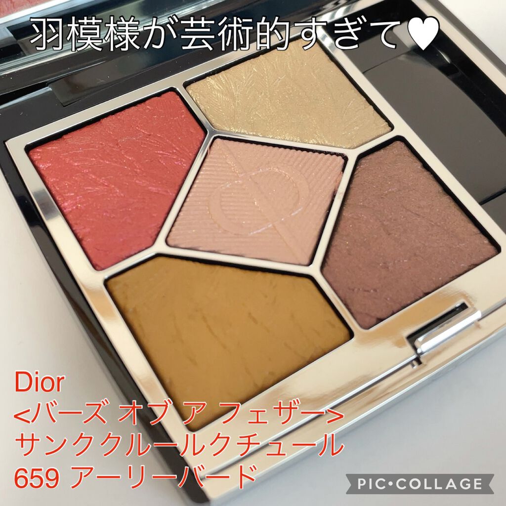 サンク クルール クチュール＜バーズ オブ ア フェザー＞/Dior/アイシャドウパレットを使ったクチコミ（1枚目）
