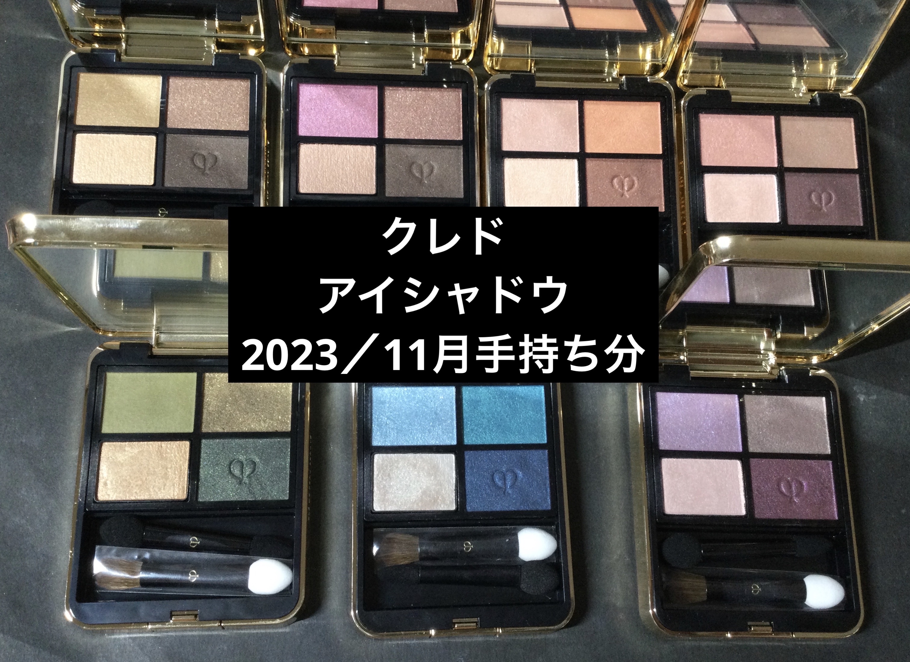 オンブルクルールクアドリ 10 Sea Grass（レフィル）/クレ・ド・ポー ボーテ/アイシャドウパレットを使ったクチコミ（1枚目）