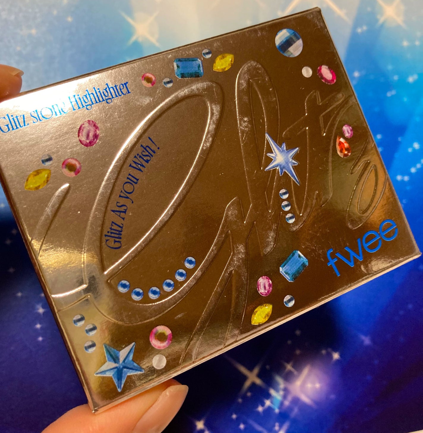 フィー グリッツストーンハイライター/fwee/パウダーハイライトを使ったクチコミ(5枚目)