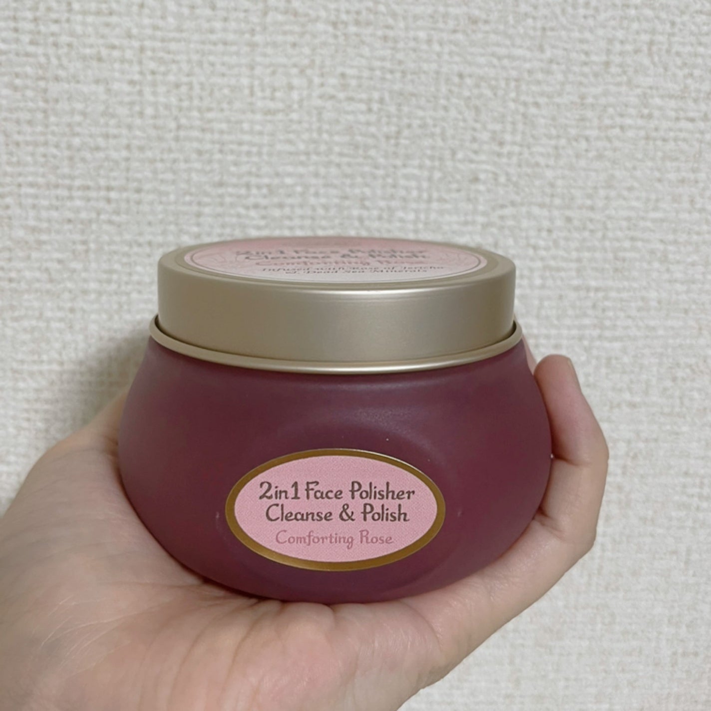 フェイスポリッシャー コンフォーティング・ローズ/SABON/スクラブ・ゴマージュを使ったクチコミ(2枚目)