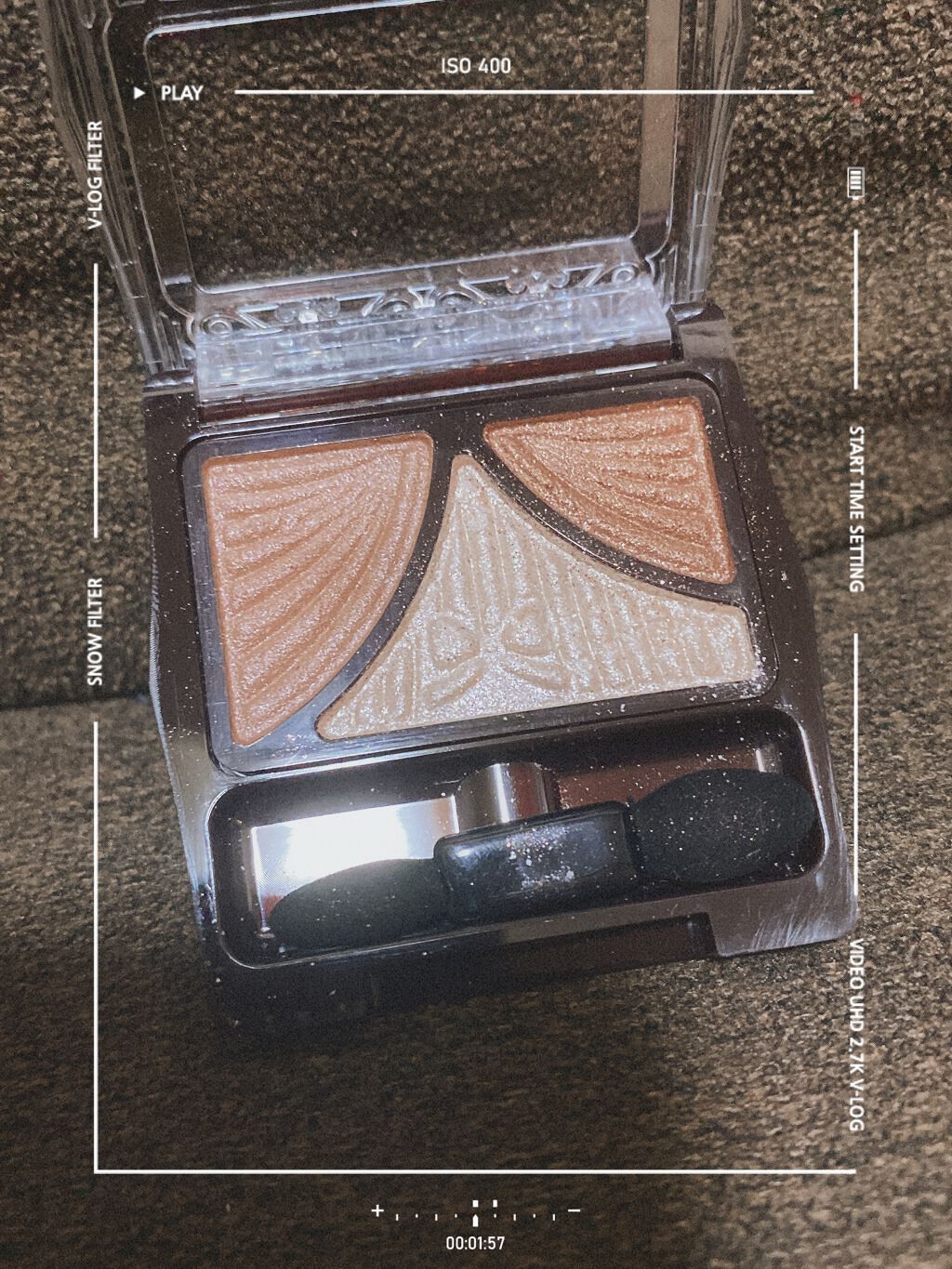 ジューシーピュアアイズ/キャンメイク/アイシャドウパレットを使ったクチコミ(1枚目)