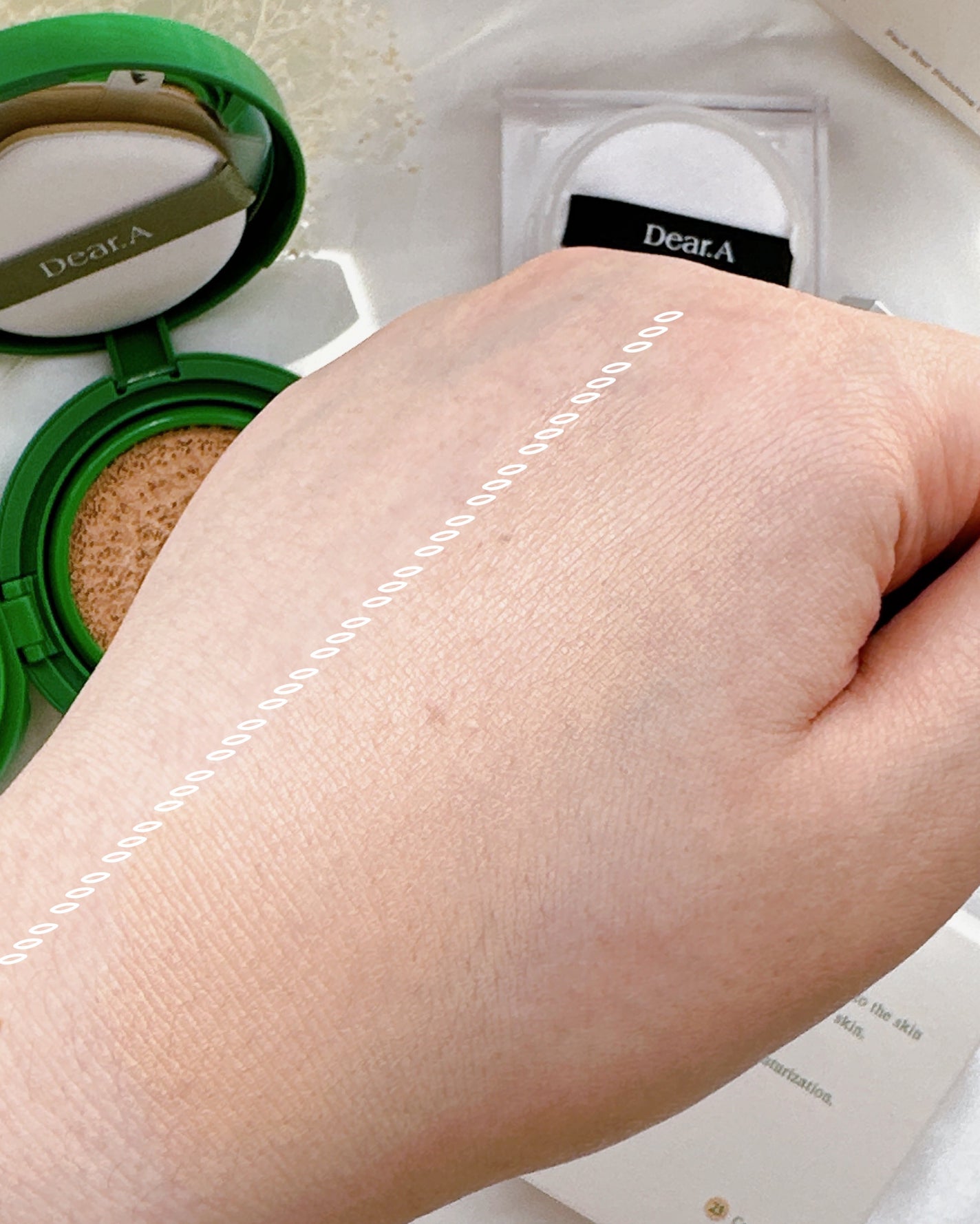 スリムフィットエバーグロウクッション/Dear.A/クッションファンデーションを使ったクチコミ(3枚目)