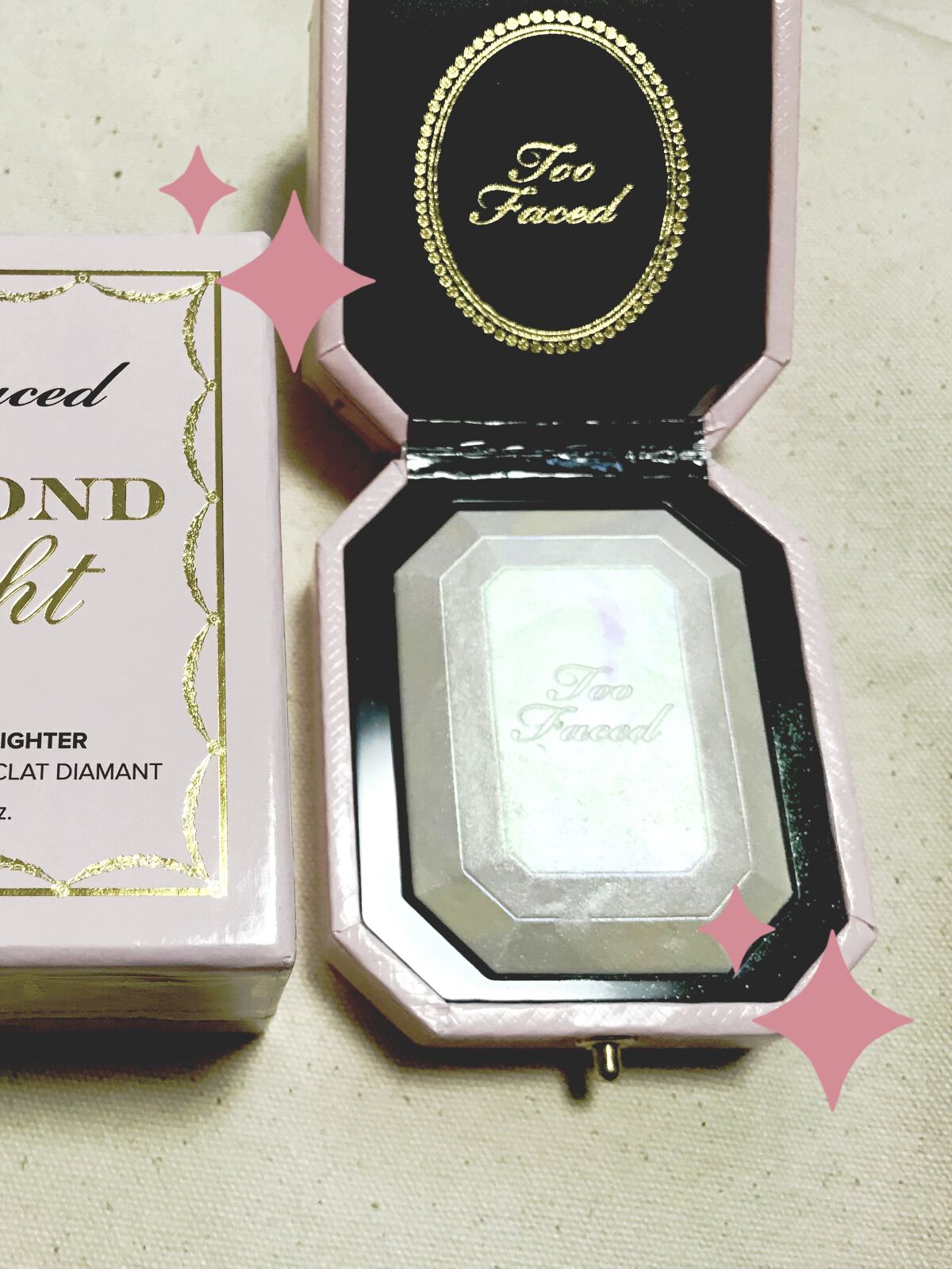 ダイヤモンドライト マルチユース ハイライター/Too Faced/パウダーハイライトを使ったクチコミ（1枚目）