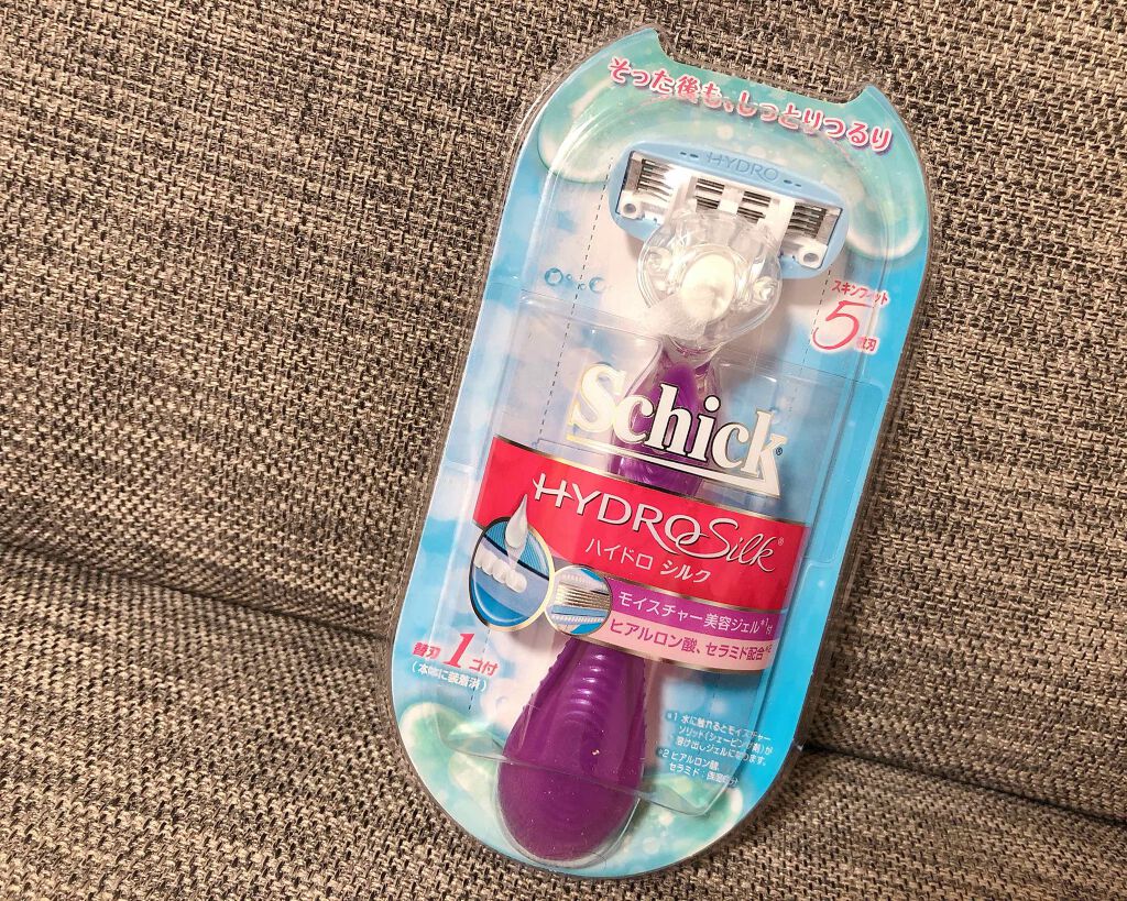 ハイドロシルク ホルダー （刃付き） お試し用/ハイドロシルク/シェーバーを使ったクチコミ（1枚目）