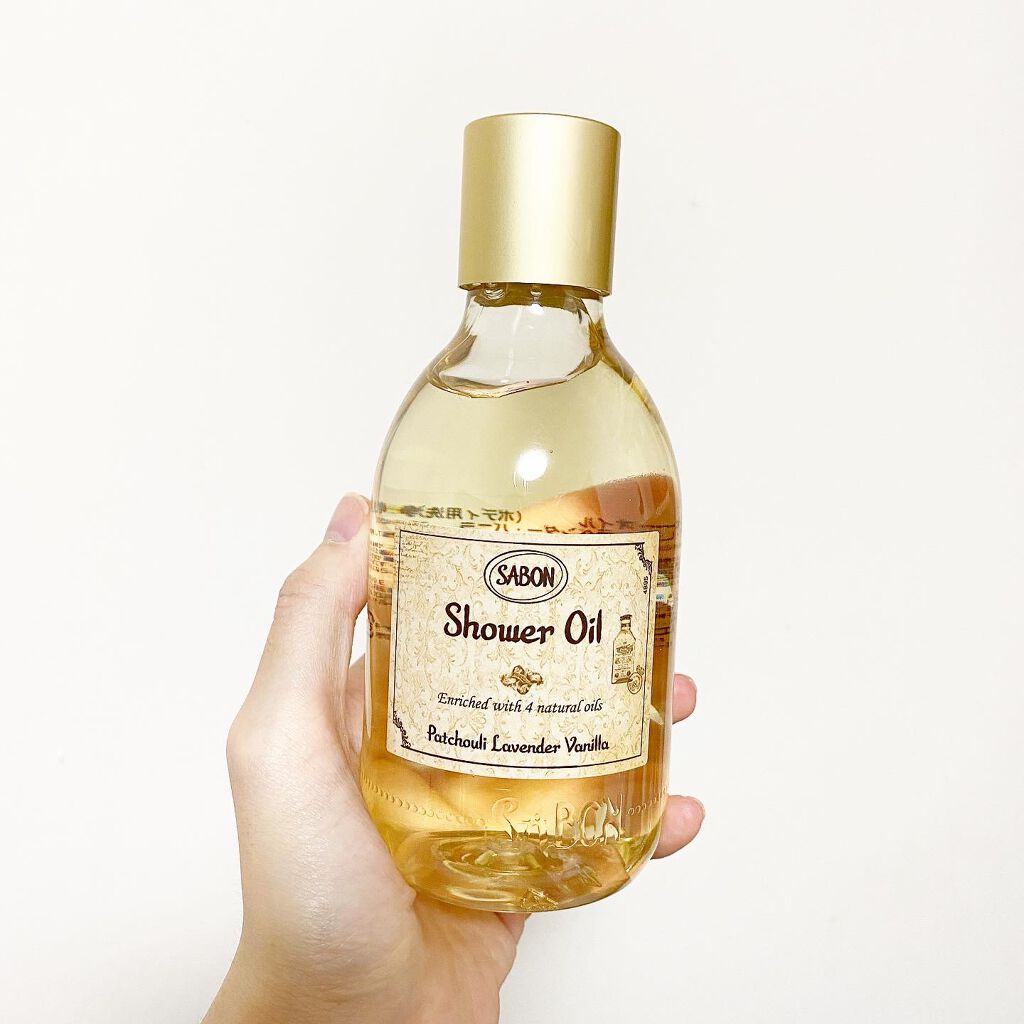 シャワーオイル パチュリ・ラベンダー・バニラ/SABON/ボディソープを使ったクチコミ(2枚目)