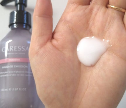 マッサージ エマルジョン(ヴァーベナ)/CARESSA/ボディミルクを使ったクチコミ(2枚目)