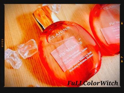 フィックス メイクアップ/CLARINS/ミスト状化粧水を使ったクチコミ(1枚目)