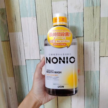 NONIOマウスウォッシュ ノンアルコール ライトハーブミント 600ml/NONIO/マウスウォッシュ・スプレーを使ったクチコミ（2枚目）