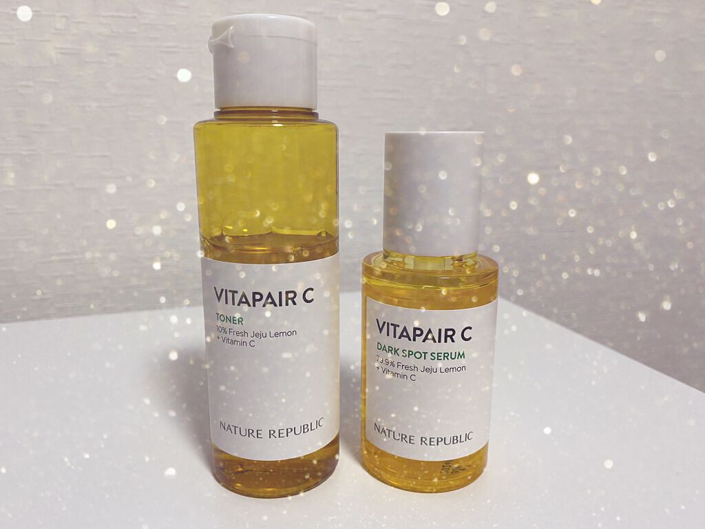 ビタペアC 集中美容液スペシャルセット/ネイチャーリパブリック/美容液を使ったクチコミ(1枚目)