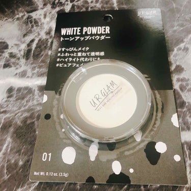 UR GLAM　WHITE POWDER/U R GLAM/プレストパウダーを使ったクチコミ（1枚目）