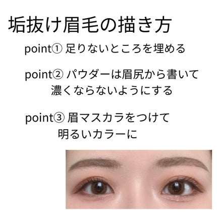 ノーズ&アイブロウパウダー/CEZANNE/パウダーアイブロウを使ったクチコミ(2枚目)