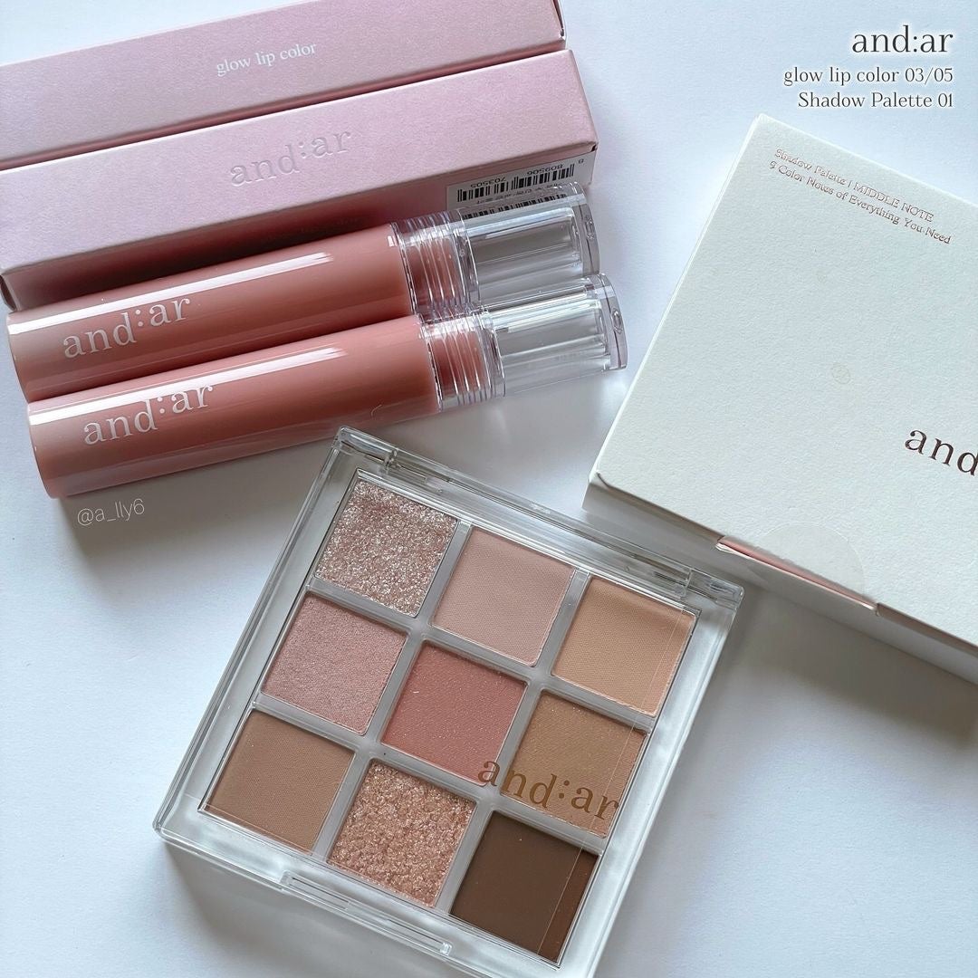 シャドウパレット/and:ar/アイシャドウパレットを使ったクチコミ(2枚目)