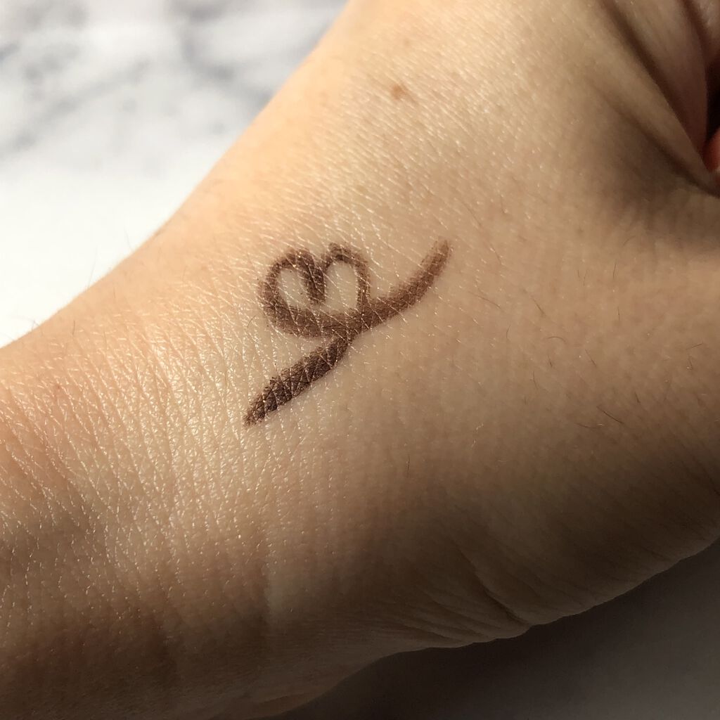 スナイプジェルライナー(シャドウタッチ) BR770 ブロンズブラウン(限定パッケージ)/インテグレート/ジェルアイライナーを使ったクチコミ（2枚目）