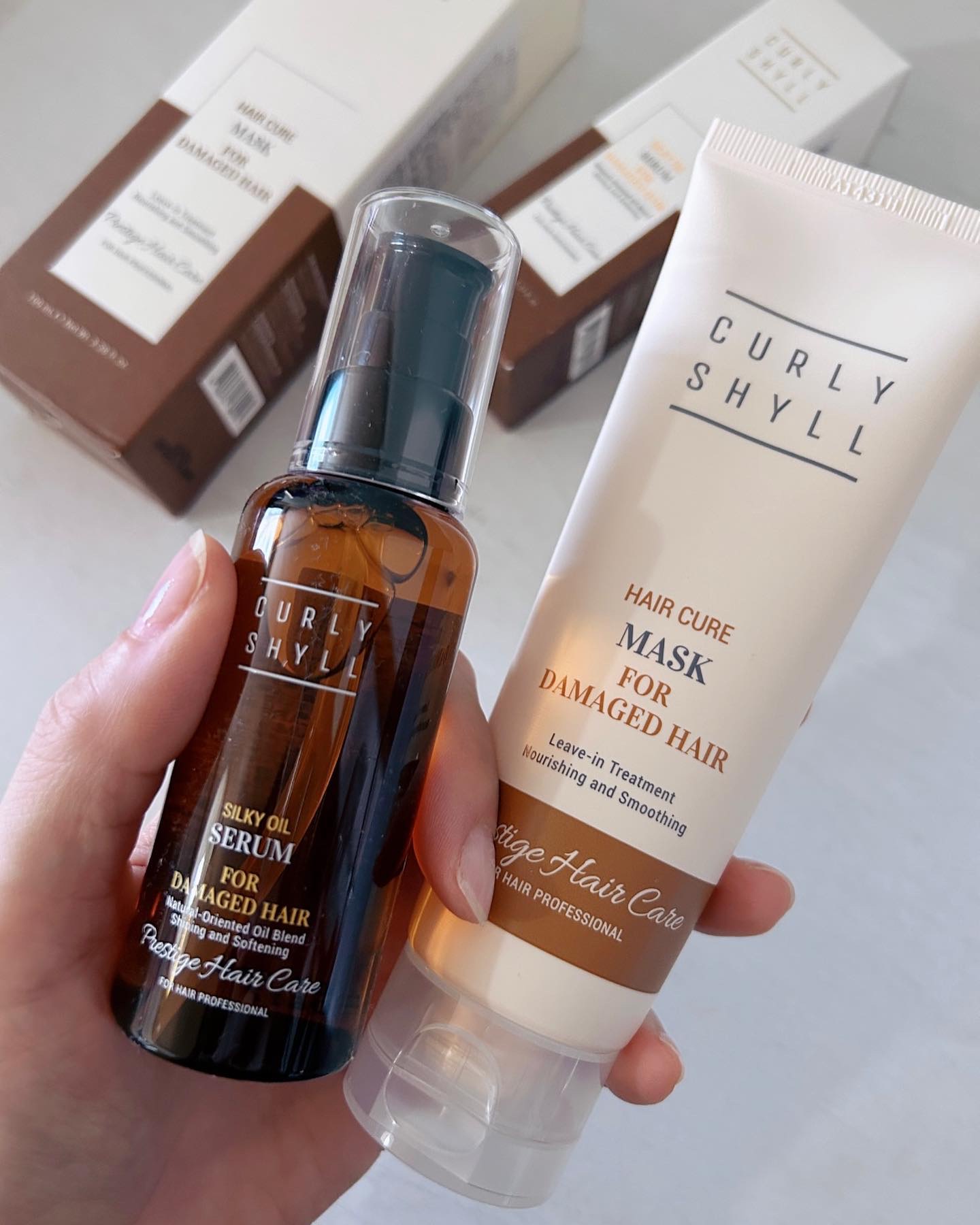 SILKY OIL SERUM/CULRY SHYLL/ヘアオイルを使ったクチコミ（1枚目）