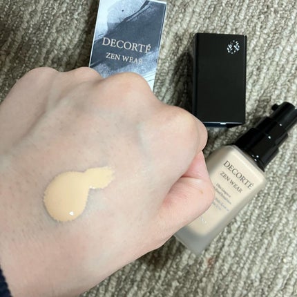 ゼン ウェア フルイド/DECORTÉ/リキッドファンデーションを使ったクチコミ(2枚目)