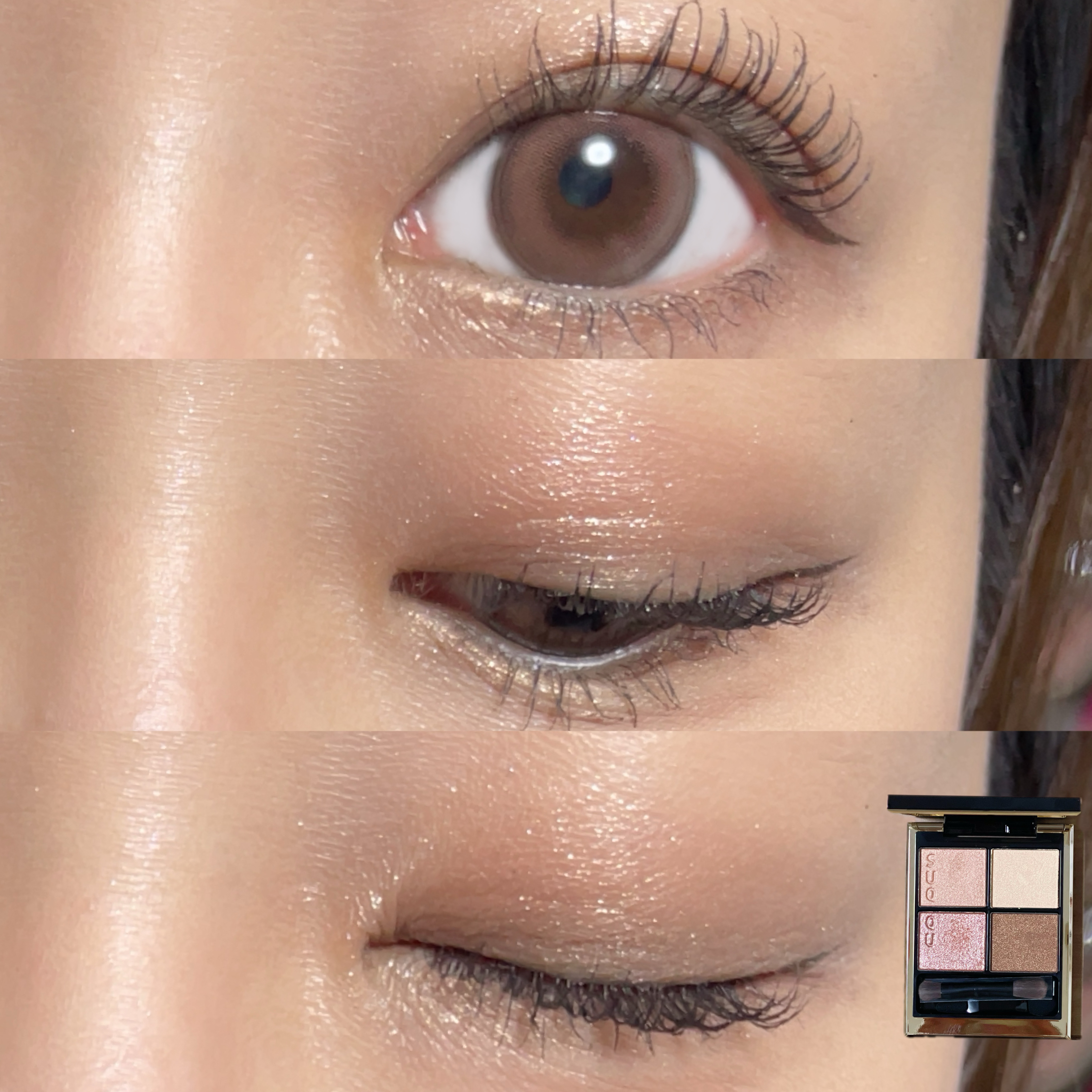 シグニチャー カラー アイズ/SUQQU/アイシャドウパレットを使ったクチコミ（2枚目）