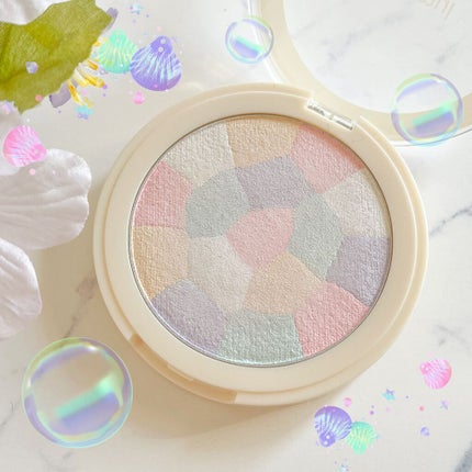 センムル ルミナス マルチ ハイライター/the SAEM/パウダーハイライトを使ったクチコミ(2枚目)