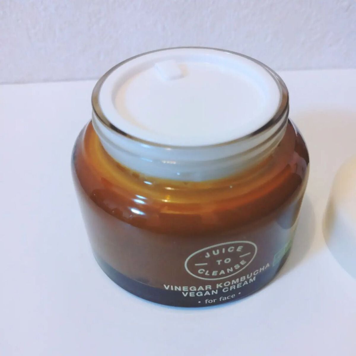 ビネガー コンブチャヴィーガン クリーム/JUICE TO CLEANSE/フェイスクリームを使ったクチコミ(2枚目)