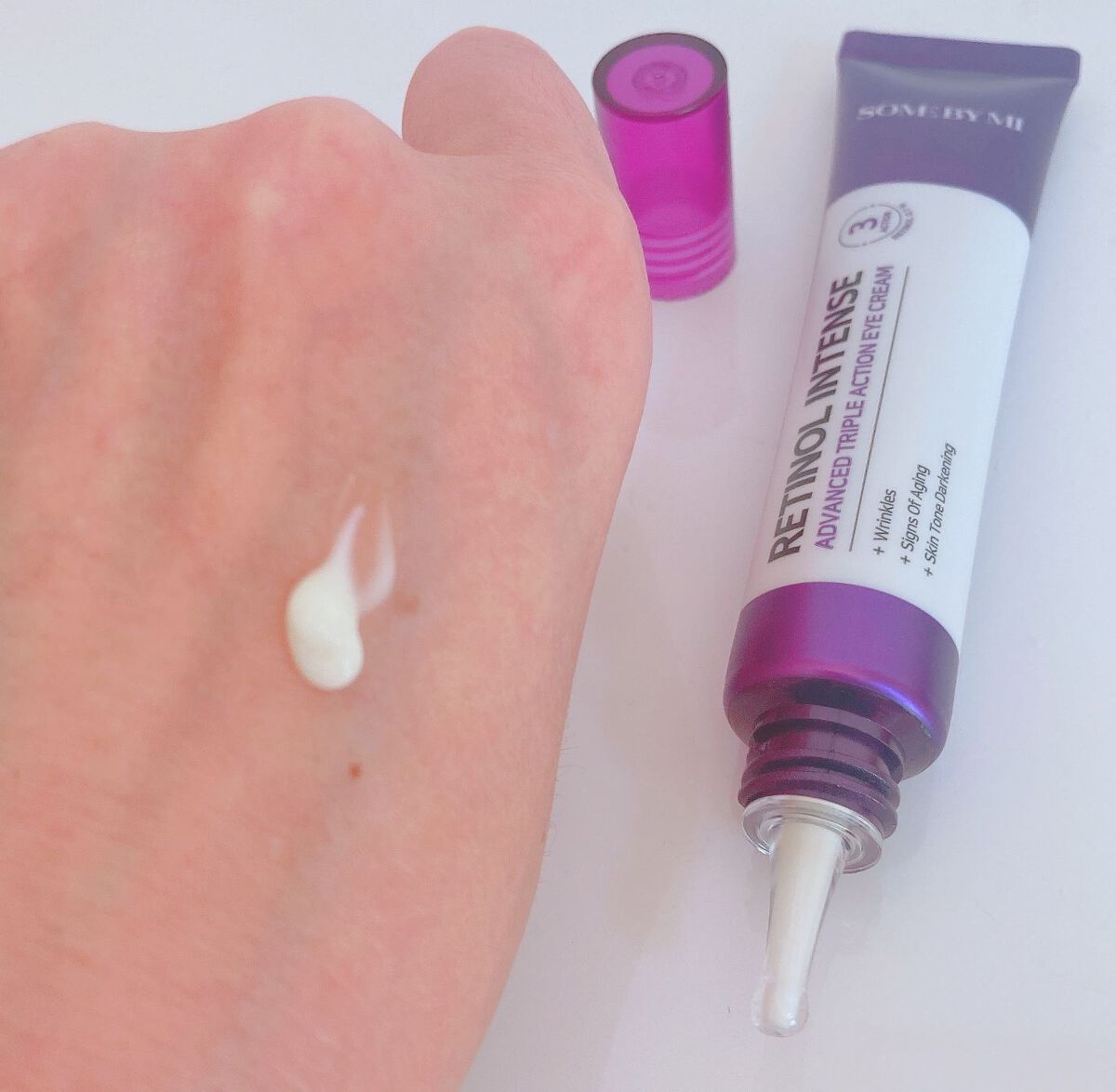 レチノールインテンシブ アドバンスドトリプルアクションアイクリーム/SOME BY MI/アイケア・アイクリームを使ったクチコミ(3枚目)