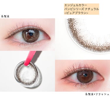 バンビシリーズ ワンデー ナチュラル Pure Brown/AngelColor/ワンデー（１DAY）カラコンを使ったクチコミ（2枚目）