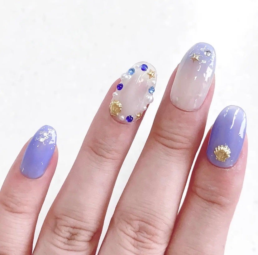 ジェルネイル(ライト対応)/セリア/ジェルネイルを使ったクチコミ(1枚目)