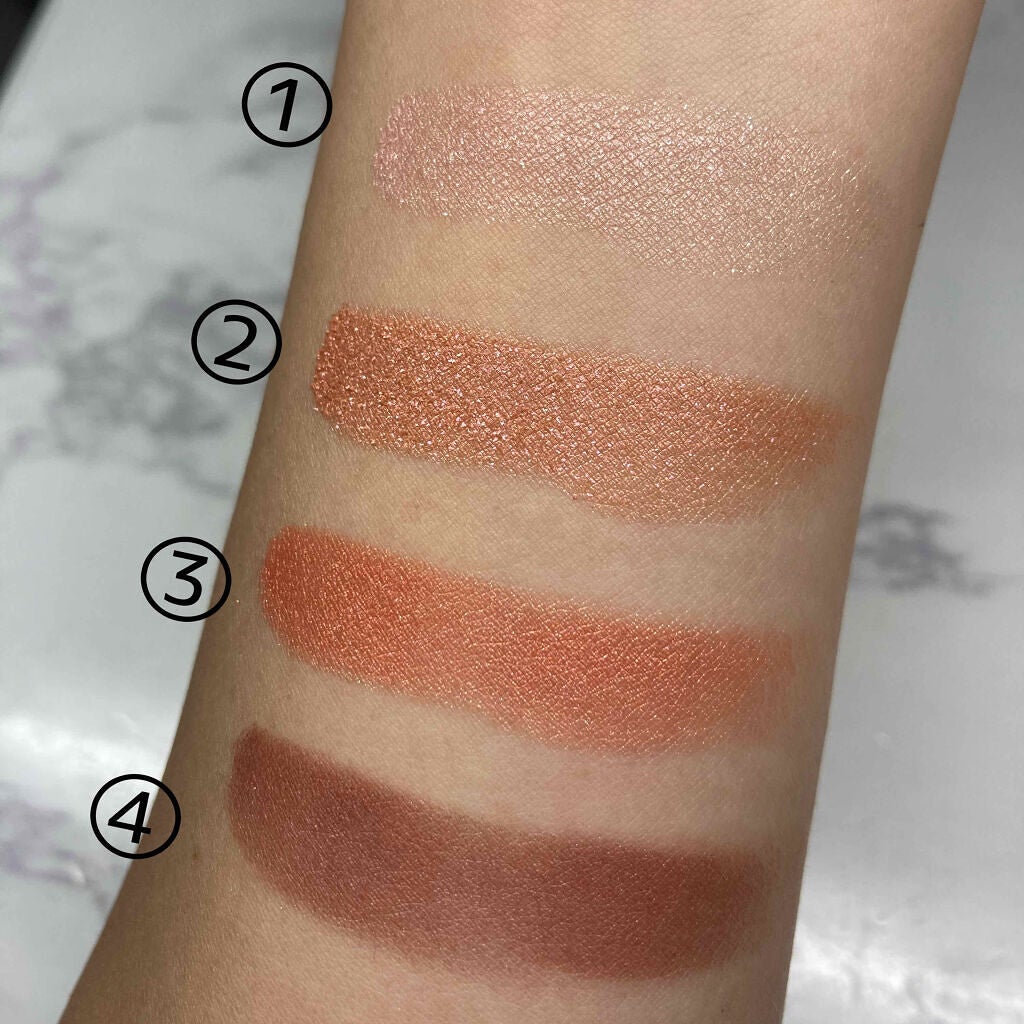 シルキースフレアイズ/キャンメイク/アイシャドウパレットを使ったクチコミ(3枚目)