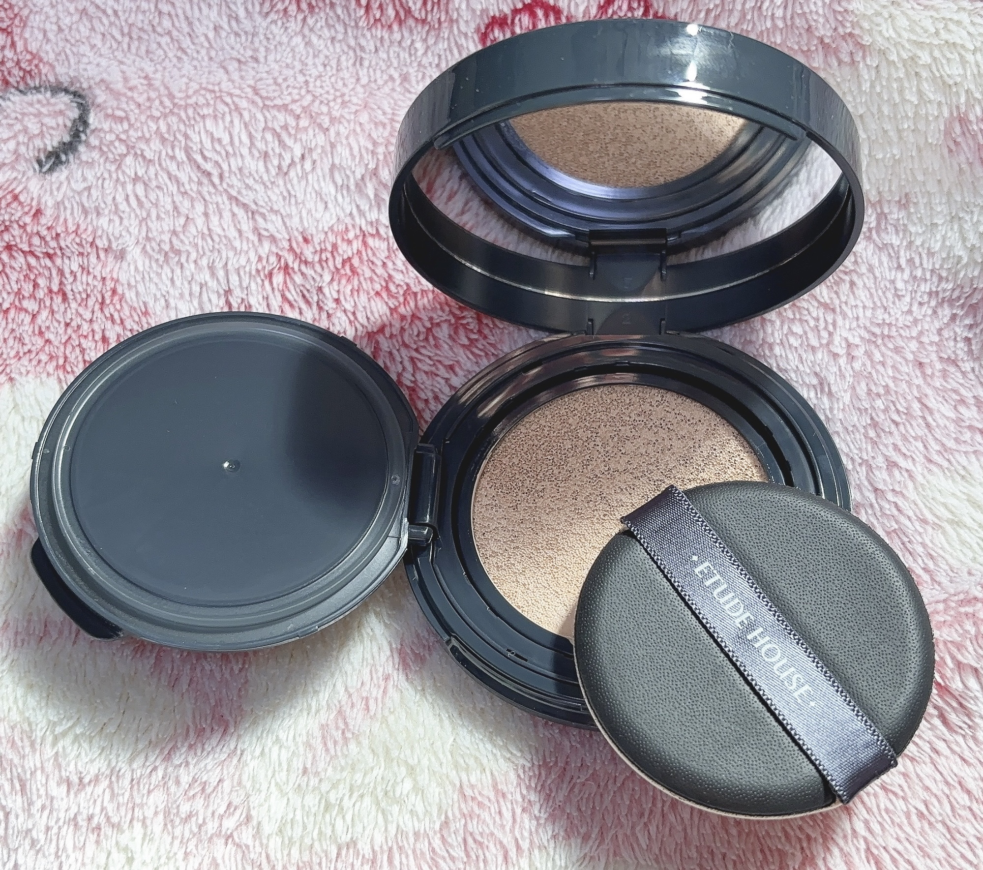 ETUDE ダブルラスティング ファンデーションのクチコミ「☆ETUDE   ダブルラスティング クッション

SPF34/PA++

全成分
水、酸化チ.....」（3枚目）