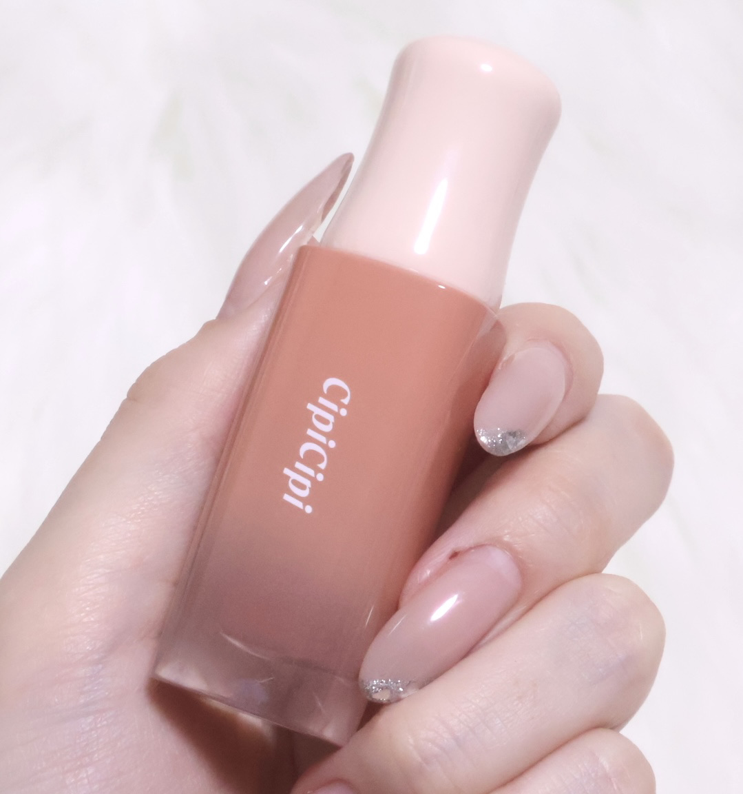 デューイフィルムティント 08 ヌードピーチ/CipiCipi/リップティントを使ったクチコミ（1枚目）