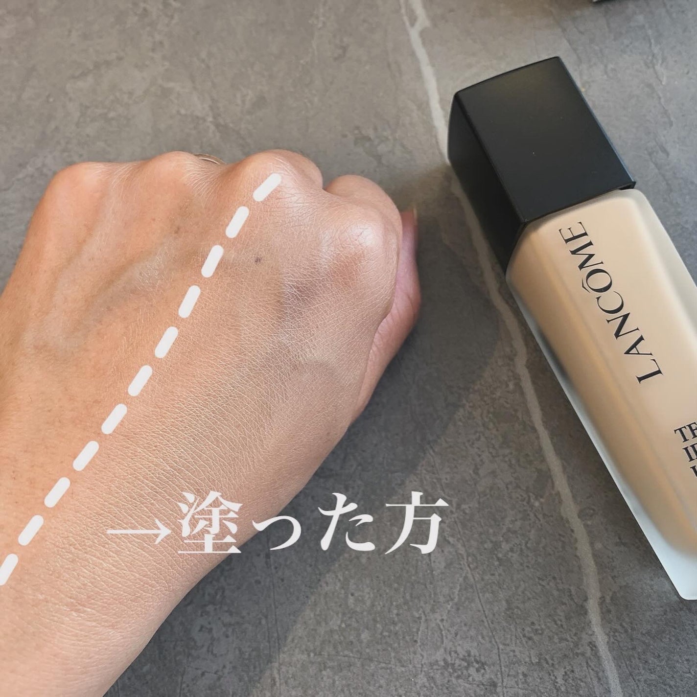 タンイドル ウルトラ ウェア リキッド N/LANCOME/リキッドファンデーションを使ったクチコミ(3枚目)