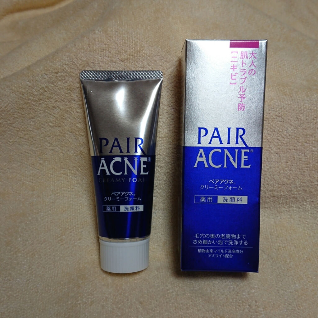 ペアアクネクリーミーフォーム/ペア/洗顔フォームを使ったクチコミ（1枚目）