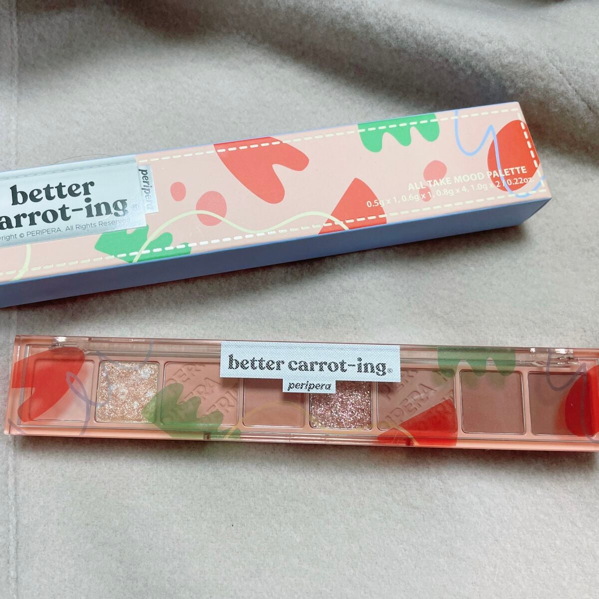 オール テイク ムード パレット(24AD)/PERIPERA/アイシャドウパレットを使ったクチコミ(1枚目)